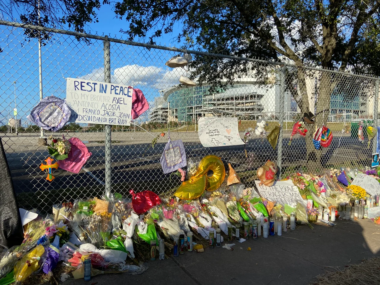Astroworld Festival crowd crush memorial
