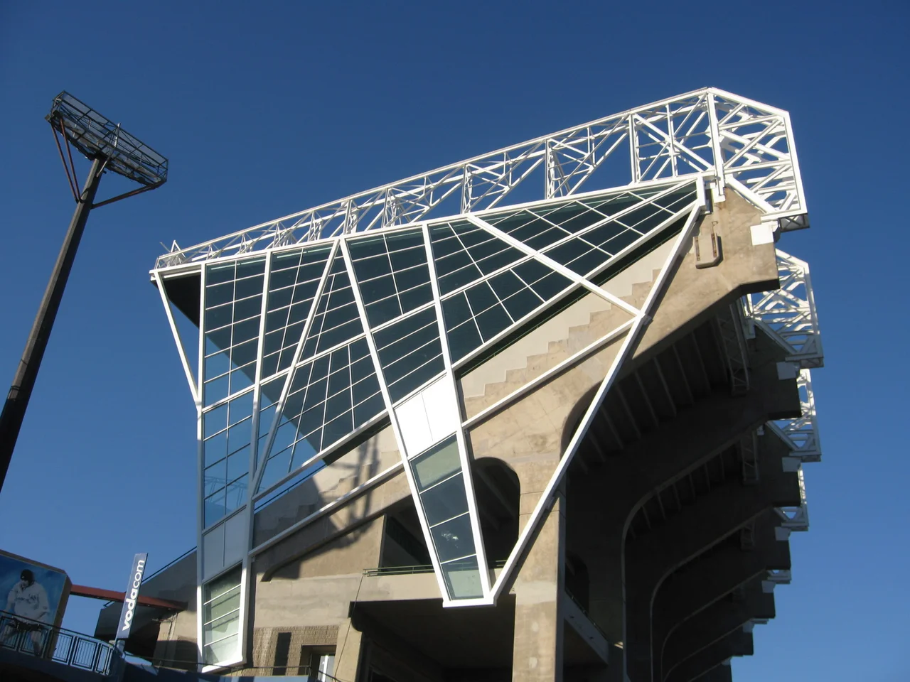 Part of the new Free State Stadium used during Fifa 2010 World Cup